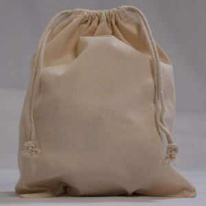 Nature's Touch Gift Dust Eco-Friendly Washable <b>Drawstring</b> <b>Pouch</b> Custom Logo Reusable Small Storage Canvas Linen Dust Bag - Product Image 4