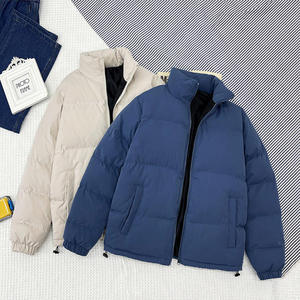 Chaqueta de Invierno 2025 para Hombre, Personalizada OEM, Cuello Alto, Casual, Impermeable, Transpirable, con Capucha, de Lona de Alta Calidad - Product Image 1