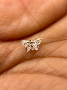 Diamante Cultivado en Laboratorio con Corte Mariposa, Color Fantasía, 1.05 Ct, para Colgante de Mujer y Fabricación de Joyas, Certificado IGI, Regalo de Aurickk Jewels - Product Image 3