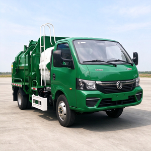 Camión Recolector de Residuos de Cocina Dongfeng 4x2, Camión de Basura con Descarga Hidráulica y Tanque de Acero Inoxidable - Product Image 1