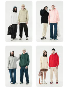 280GSM Hoodies Comfortable Cotton Unisex Sweatshirts Casual Wear Factory <b>Direct</b> Wholesale Warm Custom Apparel Supply - Product Image 3