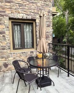 Venta caliente al aire libre Patio Paraguas y Bases Hierro Centro Polo Paraguas Sombrilla Mesa Sombrilla para jardín Playa Restaurante Hotel - Product Image 4