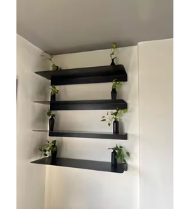 Nhôm Tự Làm Trang Trí Nội Thất Kệ Ánh Sáng Trọng Với Sơn Bột LED Nền Tùy Chọn Nghệ Thuật Deco Thiết Kế Phong Cách Cho Tủ Quần Áo Phòng Khách - Product Image 3