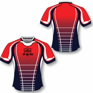100% Polyester Logo personnalisé ensemble de vêtements de sport respirant football et rugby maillot de football avec short couleur unie vêtements respirants - Product Image 6