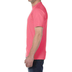 Camiseta de algodón de peso pesado de alta calidad, Camiseta de algodón para hombre en blanco con logotipo serigrafiado personalizado a la venta - Product Image 4