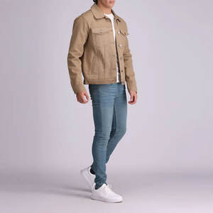 Veste en coton imperméable et coupe-vent à manches longues, style streetwear, col montant, best-seller, vente en gros OEM, pour l'hiver - Product Image 4