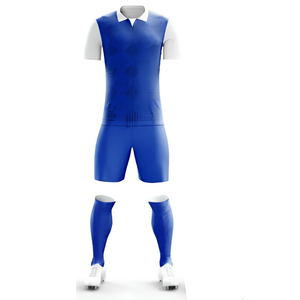 Tenues de football personnalisées pour équipes, maillots de football à manches courtes, logo sur le devant, fabricant OEM, fournisseur en gros - Product Image 1