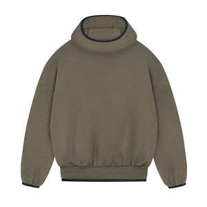 Sudadera con capucha extragrande para hombre, estilo urbano, de algodón grueso, para la temporada de invierno. - Product Image 2