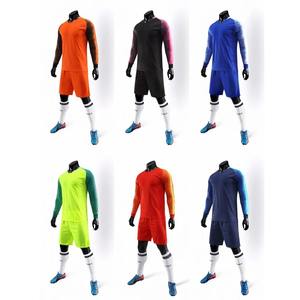 Jerseys de fútbol de manga larga de invierno, conjunto de camisetas de fútbol para hombres, uniforme de entrenamiento de fútbol para niños, porteros, camisa de portero - Product Image 2