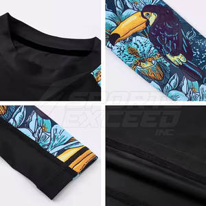 ชุดป้องกันผดผื่น MMA แบบสปอร์ตชุดป้องกันผื่นคันผ้าโพลีเอสเตอร์ MMA - Product Image 3