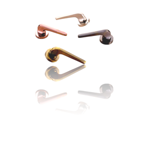 มือจับประตูด้านซ้ายขวาแบบพลิกกลับได้มือจับประตูแบบเรียบง่ายบางเป็นพิเศษมือจับล็อคความปลอดภัยสูง - Product Image 1