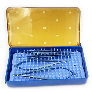 Équipement de microchirurgie en titane, ensembles de micro-ciseaux de qualité supérieure, kit en acier inoxydable, approuvé ISO, CE, Narham Enterprises - Product Image 4