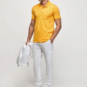 Polo pour hommes, style décontracté, design unique, avec sublimation, vente en gros de polos pour hommes de grande taille. - Product Image 6