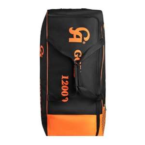 Bolsa de Cricket con Ruedas Gold CA - 12000 - Negra/Naranja - Product Image 2