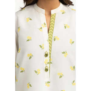 เซ็ต IPST-44539ผ้าโพลีแขนสามส่วนแบบปักลายสำหรับฤดูใบไม้ผลิ/ฤดูร้อน IPST-44539กางเกงขาสั้นผ้าโพลี - Product Image 3