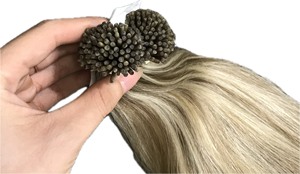 Hotest 100% Extensiones de cabello humano virgen Natural Straight I Tip Hair en 44 + Piano Colors Cabello crudo vietnamita - Product Image 4