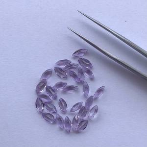 4mm 6mm 8mm Natural púrpura amatista Marquesa corte semiprecioso piedras preciosas sueltas precios al por mayor tienda en línea del fabricante ahora - Product Image 1