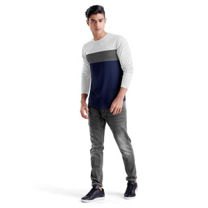 T-shirts en jersey pour hommes brodés personnalisés T-shirt en coton délavé à l'acide T-shirt oversize d'impression bouffante T-shirt vintage lourd et décontracté pour hommes - Product Image 4