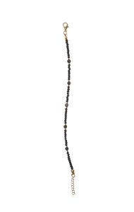 Dafni สร้อยข้อมือลูกปัดโบฮีเมียนขนาดใหญ่พร้อมหินธรรมชาติและโลหะมีค่าใส่ไมโครของขวัญสำหรับทุกเพศจากอิสตันบูล - Product Image 4
