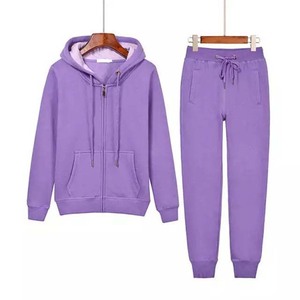 Chándal de Forro Polar con Logotipo Personalizado Bordado para Hombre, Color Liso, Secado Rápido, Transpirable, Manga Larga, con Capucha y Cremallera, para Deportes de Invierno - Product Image 1