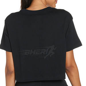 Fashion Wear Hot Sale Women <b>Crop</b> <b>Top</b> Canvas 100% Cotton High Quality Quick Dry Breathable Casual - Product Image 3