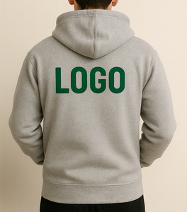 Sudadera con capucha de invierno para hombre de calidad superior, sudadera informal con cremallera de Color sólido de algodón 100%, prendas de vestir exteriores para adultos - Product Image 3