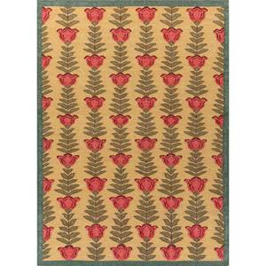 Orenda Gold Flat Weaves Wool <b>Rugs</b> <b>Boho</b> Style ADWL-13207 Floral Viscose Rectangle Carpet for Home Bedroom Living Room Hallway - Product Image 1