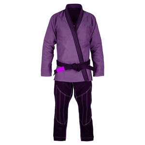 Profesional de alta calidad logotipo personalizado BJJ Gi hombres llano Jiu Jitsu Kimono venta al por mayor jiu jitsu kimonokimono de jiu jitsu - Product Image 1