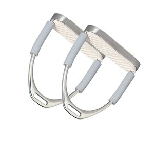 Nouvel arrivage d'étriers de cheval sautant en acier inoxydable léger réglable poignée de sécurité usine OEM exportation - Product Image 6