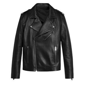 Chaqueta de Motociclista y Piloto de Cuero Genuino Negro Largo Hecha a Medida, Impermeable, Protección contra el Frío para la Temporada de Invierno 2026 - Product Image 6