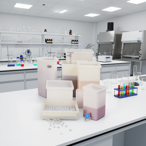 Burkle GmbH Industrial and Laboratory Rectangular Containers Laboratory Bottles - Product Image 2