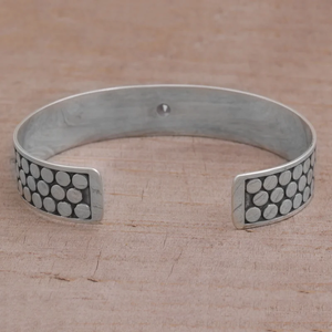 สร้อยข้อมืออเมทิสต์ทำมือสไตล์โบฮีเมียนสำหรับผู้หญิงสร้อยข้อมือเงินแท้เครื่องประดับแฟชั่นอินเดีย - Product Image 6