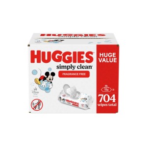 LINGETTES NETTOYANTES RAFRAICHISSANTES SOINS NATURELS HUGGIES À L'EXTRAIT DE CONCOMBRE ET DE THÉ VERT - Product Image 3