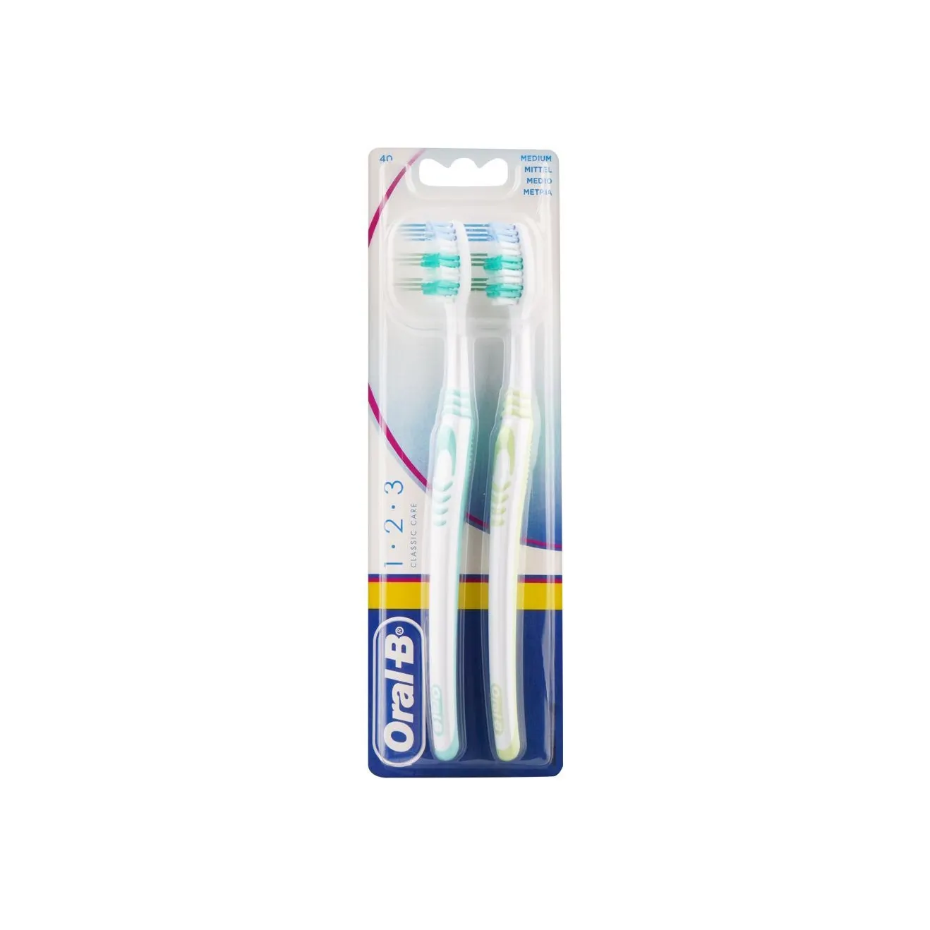 Oral-B123コンプリート5ウェイクリーン歯ブラシミディアム