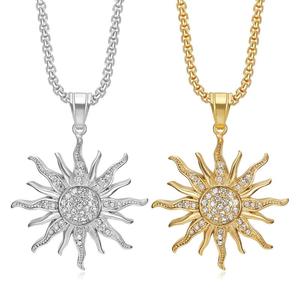 Nouveau collier tendance avec pendentif tête humaine en diamant, style hip-hop, incrusté de diamants, provenant d'un exportateur indien - Product Image 6