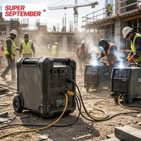 Generador Portátil de Alta Resistencia BP360C de 3600W, Estación de Energía LiFePO4 con Protección IP66 a Prueba de Agua para Obras de Construcción y Emergencias