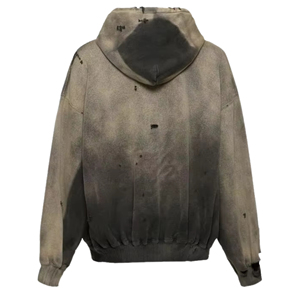 Conjunto Deportivo Vintage Personalizado para Hombre, 100% Algodón, Sudadera con Capucha Lavada, Desgastada, de Secado Rápido, Pantalones Deportivos Unisex - Product Image 3