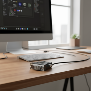 Cable Adaptador de Video HDMI a DVI Negro 00200338 Categoría de Producto Adaptadores y Conectores - Product Image 3