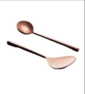 Juego de cubiertos desechables de acero inoxidable Cubiertos para ocasiones de boda-Incluye cuchara de helado Tenedor Cuchillo Palillos - Product Image 2