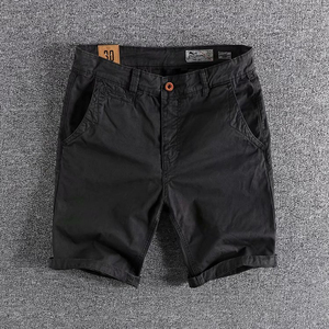 Vente en gros Nouveau lavage à l'acide Lavage lourd à faire Old Youth Quarter Pants Summer Men's Casual Shorts - Product Image 4