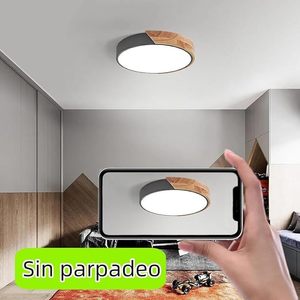 LEDUNI 24W LED plafoniera con telecomando dimmerabile 2700K-6500K temperatura colore 2400LM per soggiorno Design IP44 - Product Image 5