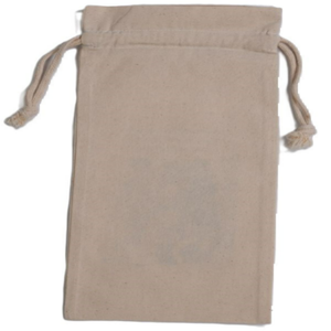 Logo personnalisé imprimé écologique 100% coton biologique sac à cordon toile recyclée élégant nouveau cadeau bijoux pochette corde - Product Image 3