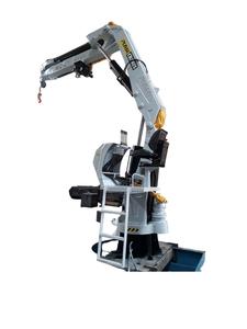 Pumacranes Grúa de cubierta marina de 6 toneladas Construcción fuerte Pluma de nudillo Bomba hidráulica de momento de alta carga Mejor calidad Nueva caja de cambios - Product Image 3