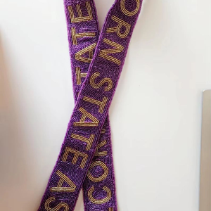 Custom Beaded Strap Game Day <b>Purse</b> StrapHBCU <b>Purse</b> Strap Grambling Beaded StrapPrairie View A&M <b>Purse</b> Strap - Product Image 1