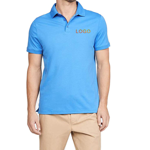 Camiseta básica de alta calidad, polo de manga corta con logotipo personalizado, venta al por mayor - Product Image 3