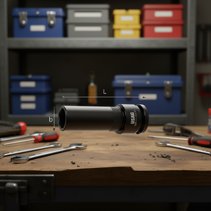 Long 1/2'' <b>Impact</b> Hexagonal <b>Sockets</b> with Thin Walls USAG Product Category <b>Socket</b> - Product Image 3