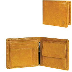 Slim and Classic Leather <b>Wallet</b> For <b>Men</b> Light <b>Brown</b> - Product Image 4