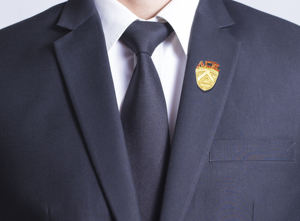 Hot Selling Accessories Trendy 2025 beGems ACE <b>Brooch</b> Elegant Logo Badge for Business Conference Souvenir - Product Image 5