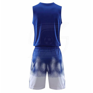 เครื่องแบบบาสเก็ตบอลสำหรับเยาวชนใส่ได้ทั้งชายและหญิงชุดกีฬาขนาดใหญ่พิเศษพิมพ์ลายสำหรับการแข่งขันในฤดูร้อน - Product Image 3