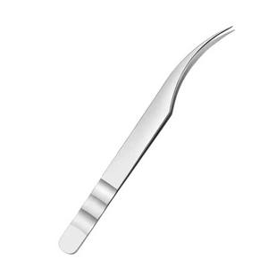 Pinzas para Pestañas de Acero Inoxidable con Logotipo Personalizado y Punta para Cierre Disponible - Product Image 2